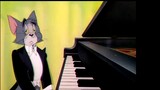 [Nhạc piano Tom và Jerry] Trở thành chú mèo thần kỳ! ! * Phép thuật puella của chị!