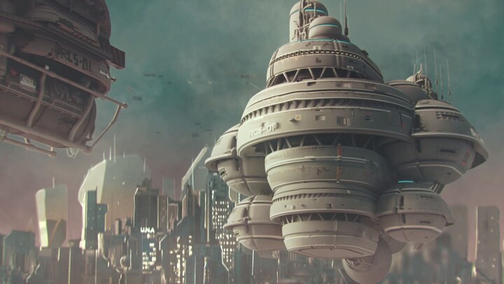 Award-winning science fiction animated short film "Nomads of the Future"