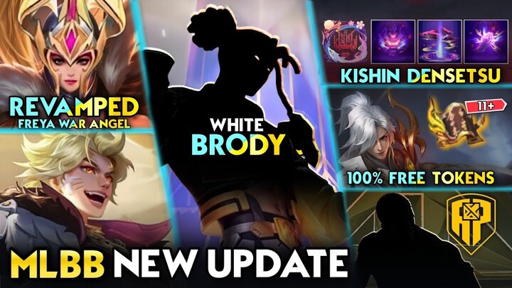 WHITE BRODY? | REVAMPED FREYA WAR ANGEL | KISHIN DENSETSU UPDATE - Mobile Legends #whatsnext