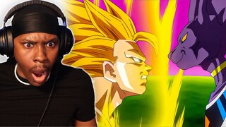 GOKU VS BEERUS!! - Dragon Ball Super Episode 4-5 REACTION!!