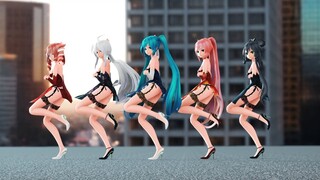 MMD | 極楽浄土 5ver [Gokuraku Jodo 5ver] - Miku / Haku / Teto / Luka / Luo