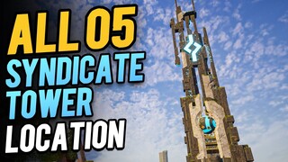 All Tower Of Syndicate Location - Palworld