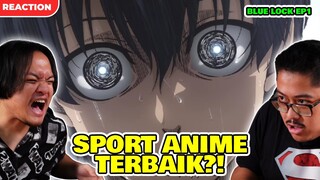 Blue Lock Episode 1 / ブルーロック Sub Indo Reaction | PECINTA BOLA HARUS TONTON INI