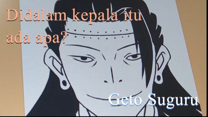 Ada gerakan singkat diakhir video, geto suguru | Speed Drawing | Anime Jujutsu Kaisen