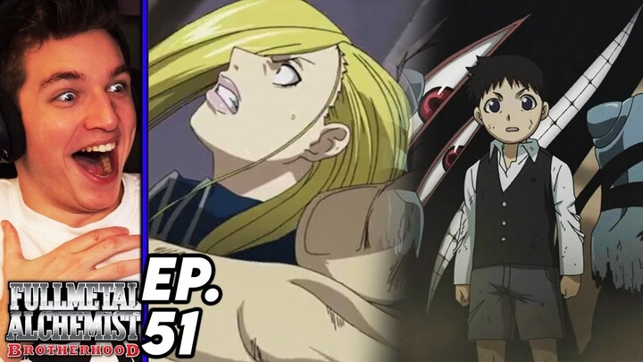 PRIDE ESCAPES!! | Fullmetal Alchemist: Brotherhood Episode 51 REACTION! (The Immortal Legion)