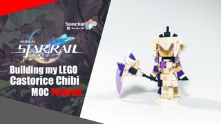 LEGO Honkai: Star Rail Castorice Chibi MOC Tutorial | Somchai Ud