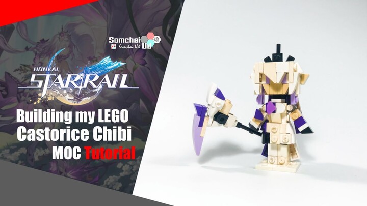 LEGO Honkai: Star Rail Castorice Chibi MOC Tutorial | Somchai Ud
