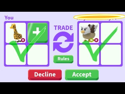 Trade One color trading challenge (Ally the bunny) ||Roblox adopt me