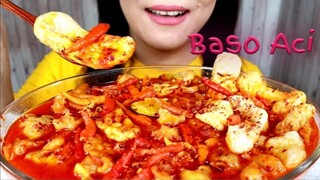 ASMR BASO ACI BERTABUR CABE RAWIT | ASMR MUKBANG INDONESIA | EATING SOUNDS