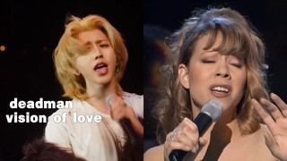 【混音】蔡徐坤feat.玛丽亚凯莉 Deadman×Vision Of Love 黑女diva秀机能秀乐感疑似和声转正疯狂加戏最后130个转音送你到千里之外