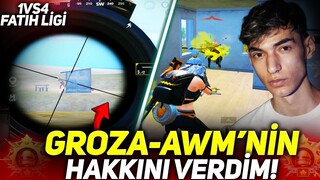 GROZA AWM VE DOĞUKAN BUNY!🥶 EFSANE MAÇ, EFSANE İKİLİ! / PUBG MOBİLE GAMEPLAY