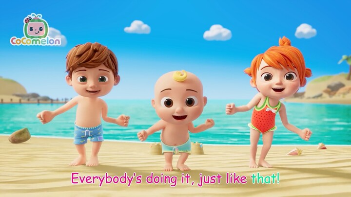 Clap Along with JJ and His Siblings | Beach Boom-Clap | ENGLISH LEARNING & Kids Songs