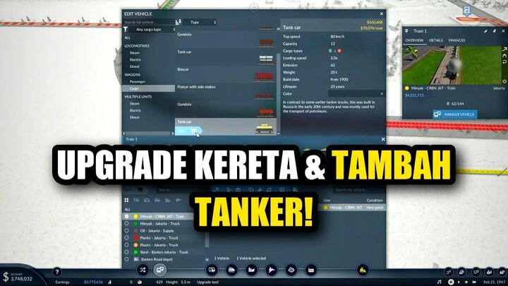 🚀 UPGRADE KERETA & TAMBAH TANKER: DUIT MELONJAK!