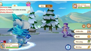 MEOWPEO THỬ THÁCH SĂN ĐƯỢC RẮN TRUYỀN THUYẾT TRONG POKEMON BLOCKMAN GO