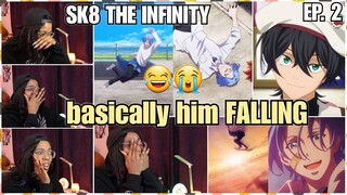 This is honestly so fun | Sk8 The Infinity Episode 2 Reaction | Lalafluffbunny