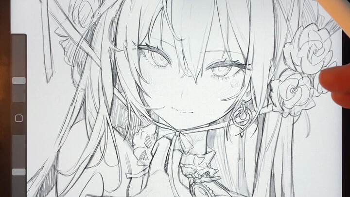 [Procreate] Extracting line art in just 3 seconds is seriously convenient!