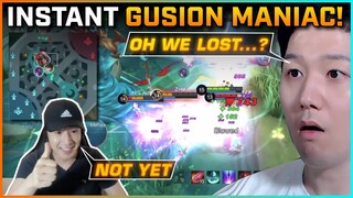 Hoon's Instant Gusion Maniac Shocks General | MLBB