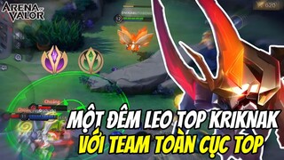 Một Đêm Leo TOP KRIKNAK Với "TEAM TOÀN CỤC TOP BXH" Của ONIKABUTOSAMA Sẽ Như Thế Nào?