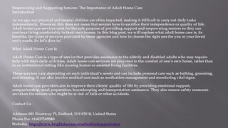 BrightStar Care Manchester