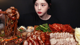 SUB) ! Jokbal & Boiled Pork Mukbang Asmr🍖