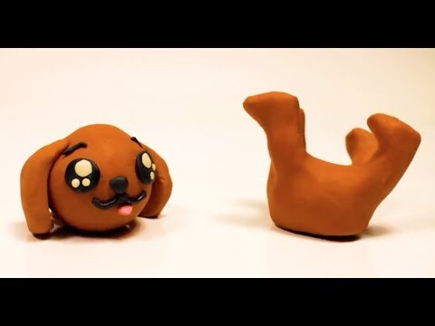 Doggie Stop motion cartoon for children - BabyClay