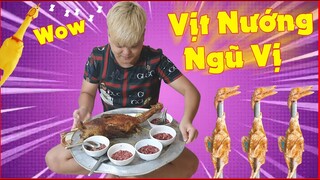 Phong Zhou | Lần Đầu Làm Vịt Nướng Ngũ Vị - Tiết Canh Vịt Siêu Ngon