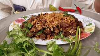 Mì Tôm Xào Thịt Trâu Siêu Ngon | Biển Nguyễn ngọc.