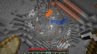 Never dig directly down in 1.18