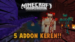 5 Addons Keren Untuk MCPE dan Minecraft Bedrock