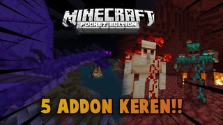 5 Addons Keren Untuk MCPE dan Minecraft Bedrock