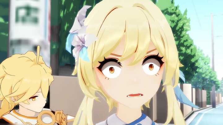 [เก็นชินอิมแพกต์MMD] ปกป้องมากเกินไปหรืออิจฉา?