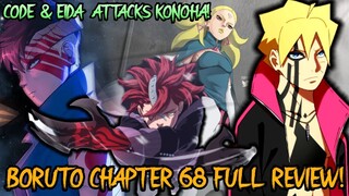 Code  at Eida Sinugod si Amado sa Konoha! - Boruto Manga Chapter  68 Full Review! |  BORUTO TAGALOG