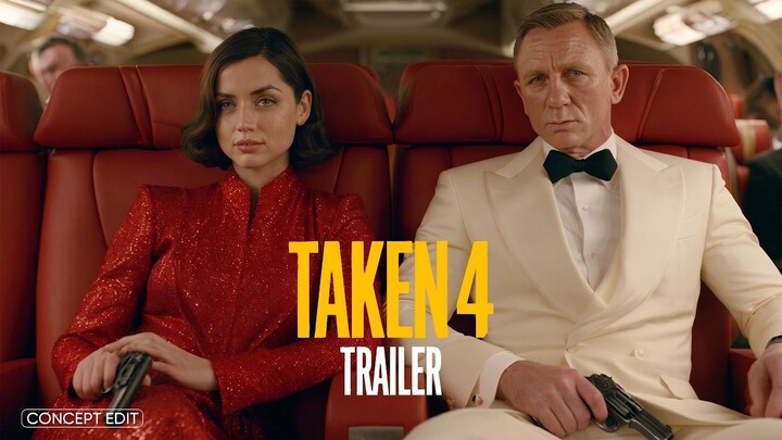 TAKEN 4 - Concept Trailer - Daniel Craig, Ana De Armas- Fan Stylized Edit