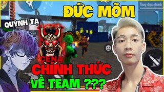 FREE FIRE | Đức Mõm Về Team Của Cena Và Quỳnh Tạ Chuẩn Bị Đối Đầu Hùng Akira !!!