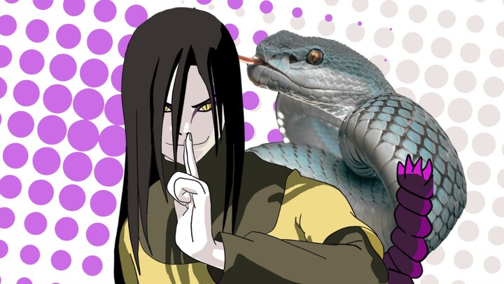 Menggambar Karakter Serial Naruto || OROCHIMARU