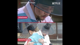 [Behind the Scenes] Drama turns to slapstick when their hats collide #CaptivatingTheKing