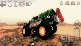 US MARINE DIRT TRUCK 4X4 || OFFROAD OUTLAWS GAMEPLAY