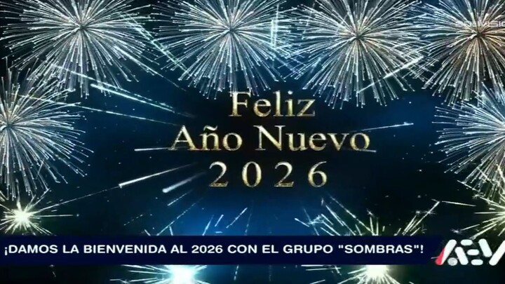 Feliz Año Nuevo En Bolivia Del Canal Bolivision 🇧🇴