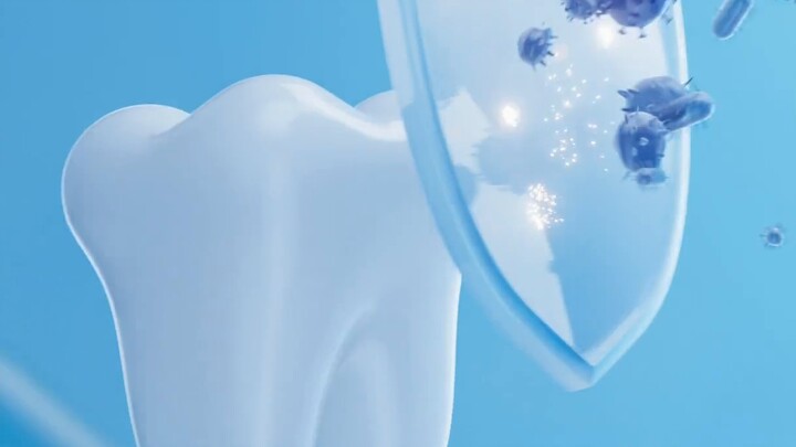 C4D toothpaste 3D animation