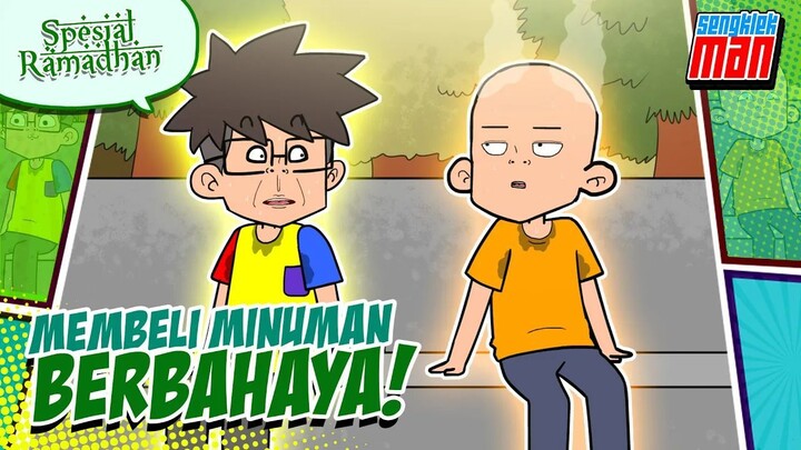 MEMBELI MINUMAN BERBAHAYA - sengklekman ramadhan