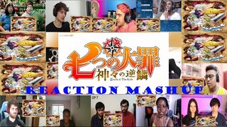 Seven Deadly Sins Opening 6 Reaction Mashup (Nanatsu no Taizai Op 6)