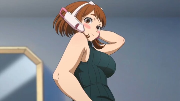 Uraraka ajak deku ena ena sebagai hadiah kelulusan sekolah