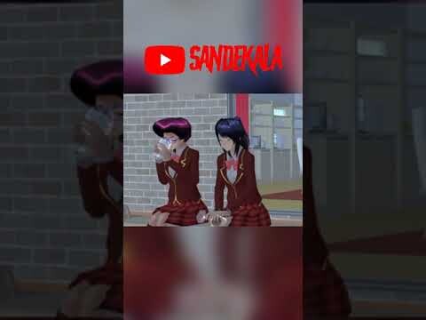 KERACUNAN TAKJIL SAMPAI MUNTAH PAKU 😨🤢🤮 #sakuraschoolsimulator #sakurahantu #shorts