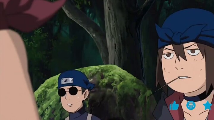 After Might Dai opened the Eight Gates, he kicked the Seven Ninja Swordsmen into the Three Lucky Tre