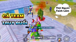 Lái Xe Bay Nên Nóc Nhà | Lật Kèo Cả Team Truy Đuổi nhưng... [PUBG Mobile]