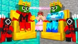 Monster School : Zombie x Squid Game FIRE vs. ICE, WHO IS REAL KING? - Minecraft Animation