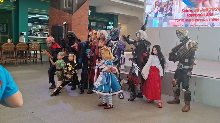 Nana Mobile Legend ikut Cosplay di Tokyohub PIK 2