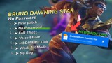 [Update] Script Skin Bruno Dawning Stars [No Password] [Full Effect] [Voice]