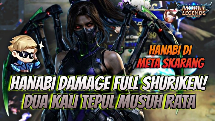 HANABI DI META SKARANG TAMBAH GACOR TERNYATA YAA❗❗❗((Mobile Legends))