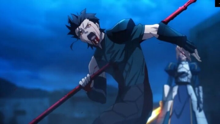 The spearmen were ordered to commit suicide again, but Kiritsugu never stopped killing.